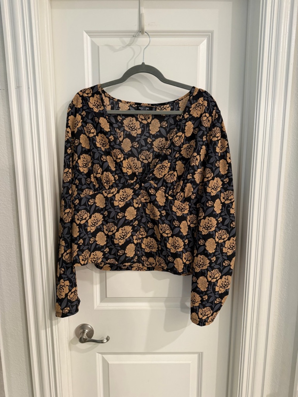 Floral crop top